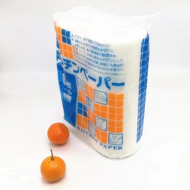 Virgin Pulp Disposable Cleaning Big Roll  Kitchen Roll Paper Towel Strong Water Absorption