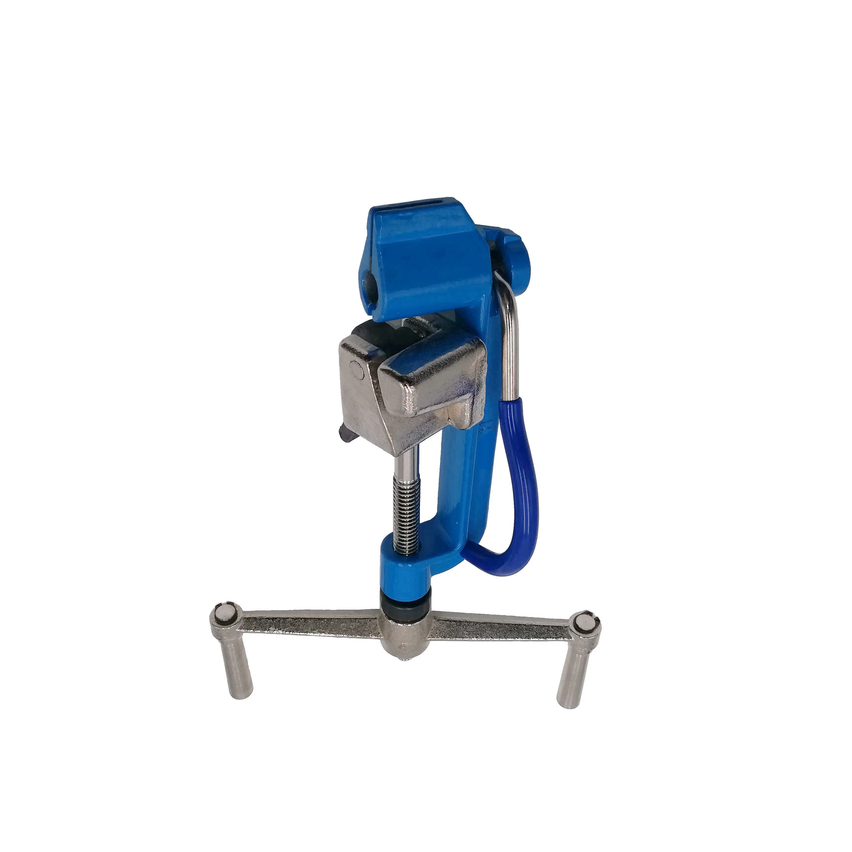 Hand Guided Stainless Steel Cable Fiber Optical Strap Fastening Tool Banding Tensioner and Cutting for Building and Construction