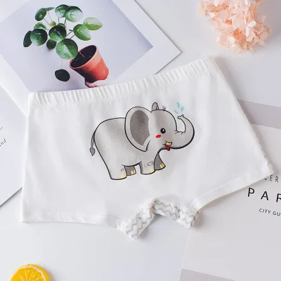 
High Quality Underwear for Children 40S Combed Cotton Cute Printing Children Underwear 