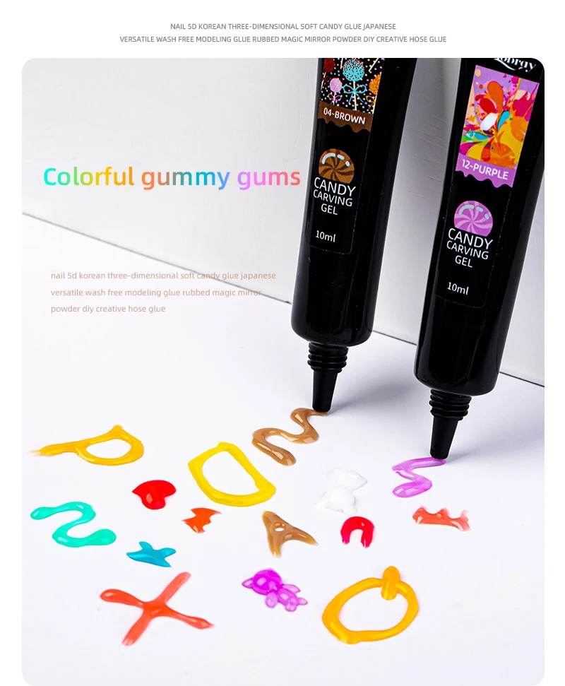 New Pudding Gel Acrylic Drawing Gel Nails Polish Spider Liner Painting Enamel Pigment Gel