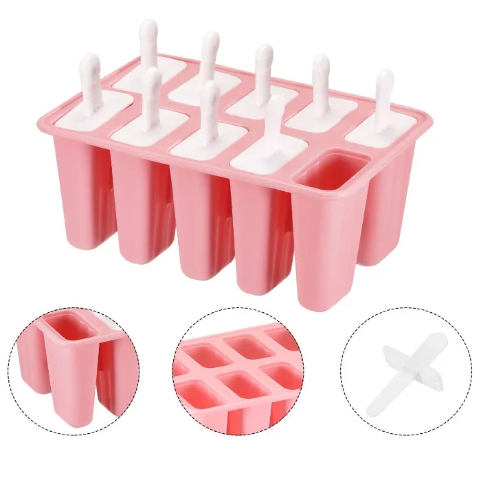 Ice Cream Molds Silicone Popsicle Mold Freeze Ice Cream Maker DIY Dessert Mould Form For Popsicle Mould Cakesicle Mold Tool