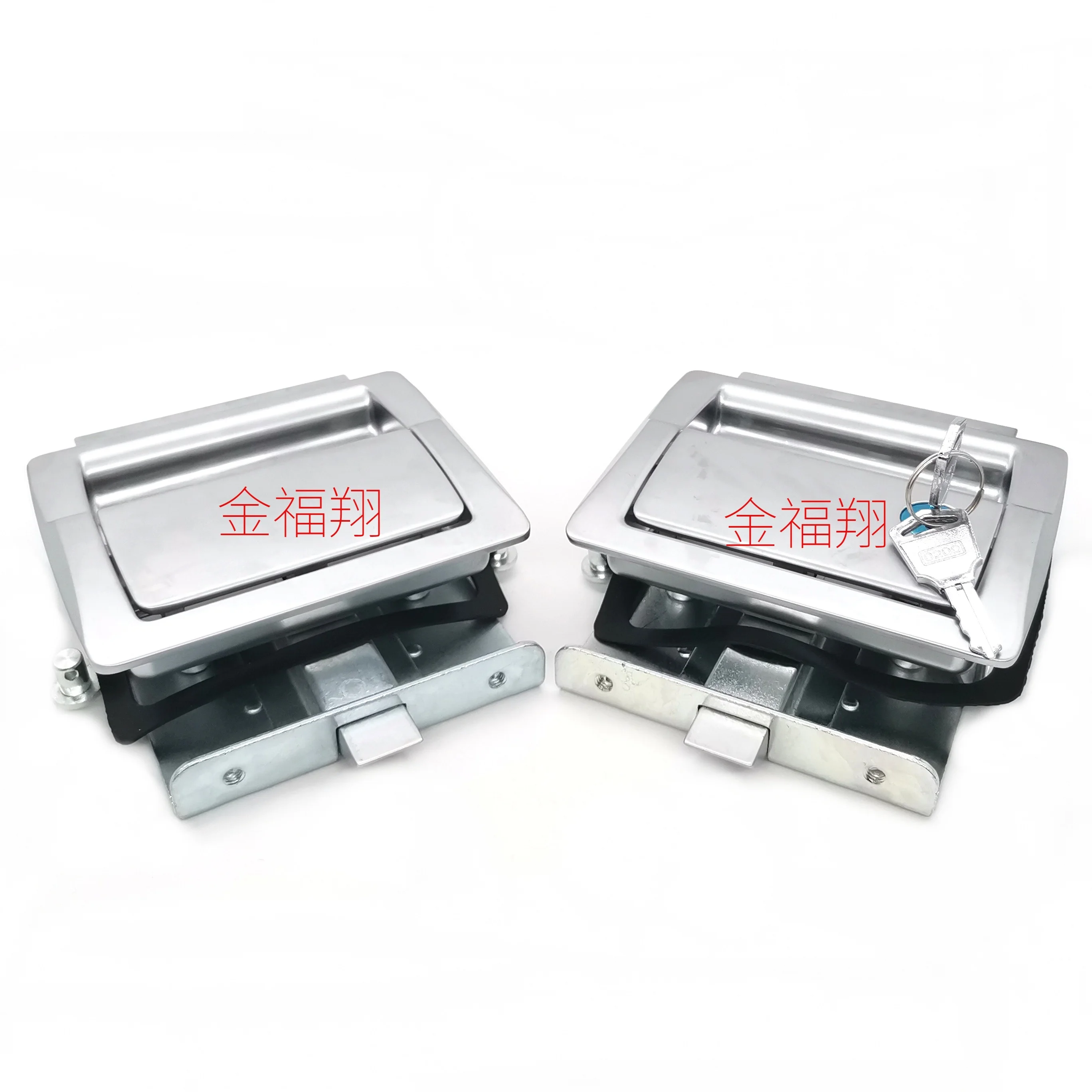 Large multi-point locking embedded handle lock RV special lock electrical cabinet lock