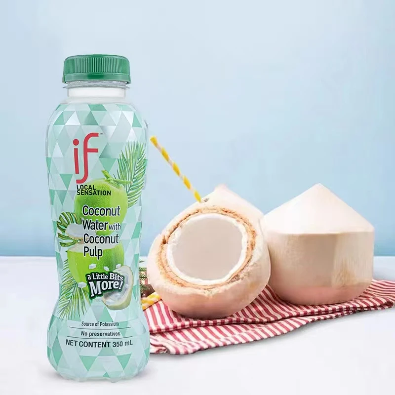 private label Wholesale Fruit beverages coconut water natural organic healthy beverage soft Carbonated drinks