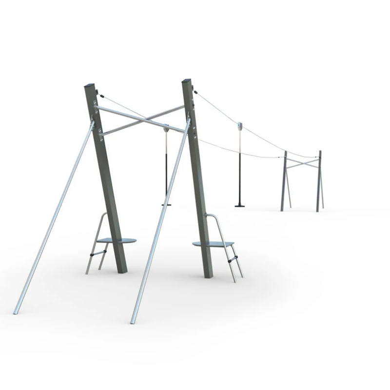 commercial play recreation equipment playground zip line amusement rides small house zip line playground for kids