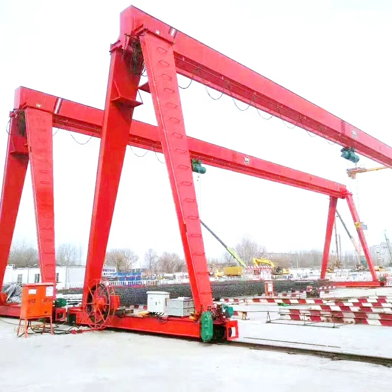 DY Good Quality Remote  Control 5t 10t 16t 20t 30t MH Electric Single Girder Gantry Crane Price