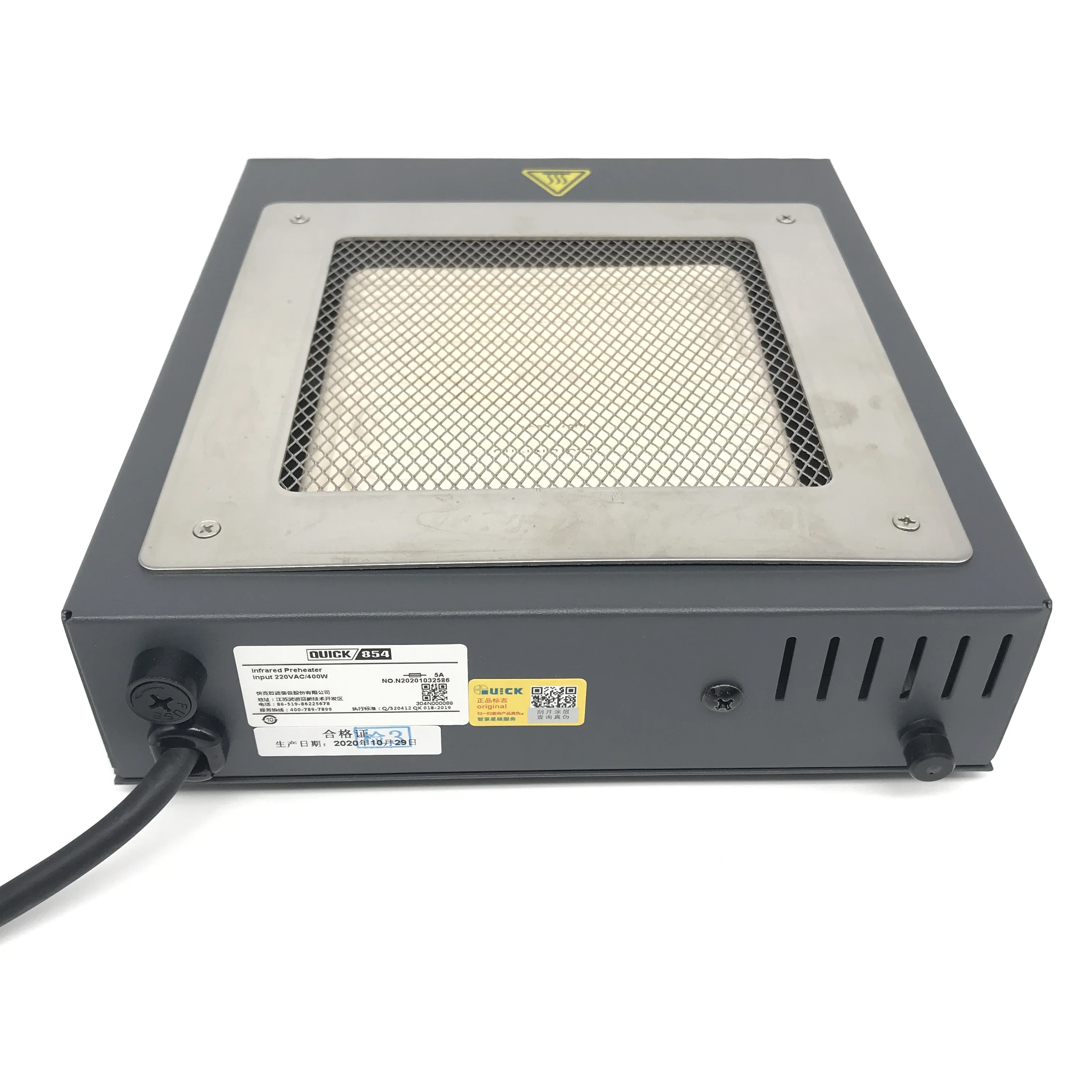 
QUICK 854 Guaranteed Quality Unique Infrared Ceramic Preheater Anti Static Heating Table 