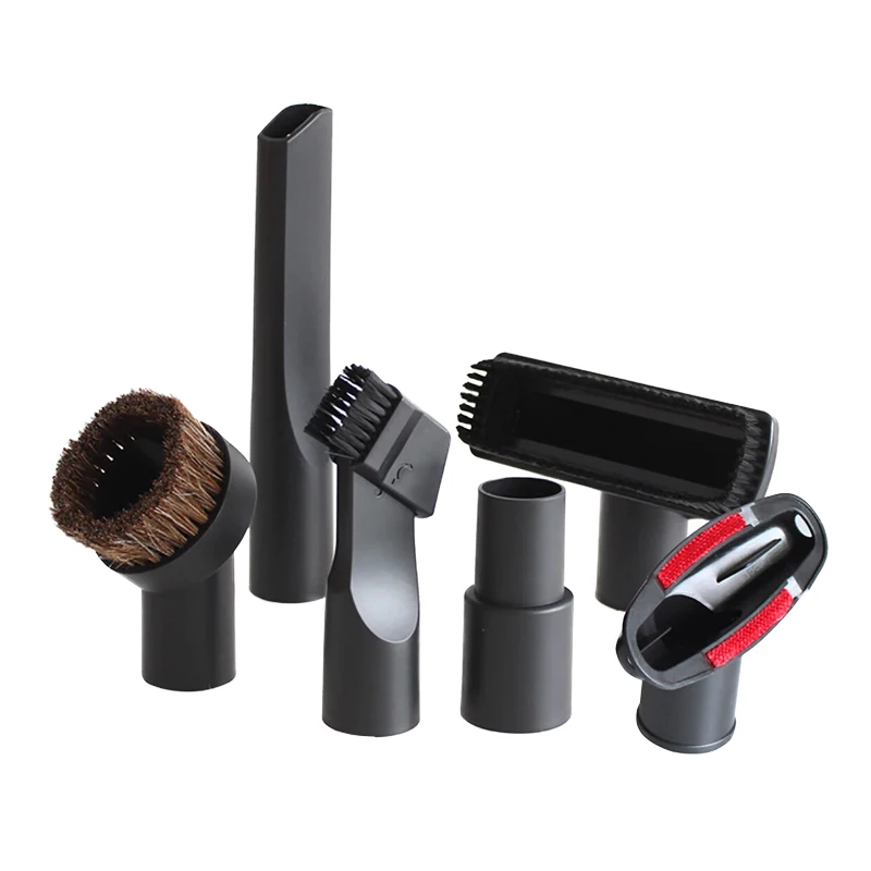 6pcs Universal Vacuum Nozzle Suction Brush Head Replacements for 32/35mm Vacuum Cleaner Parts Accessories