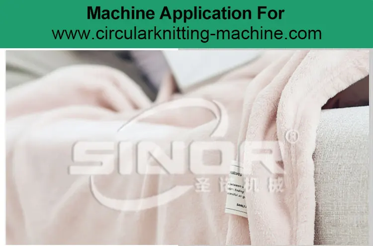SINOR Cut Pile  Double Loop Textile Jacquard Cut-pile Circular Knitting Machine