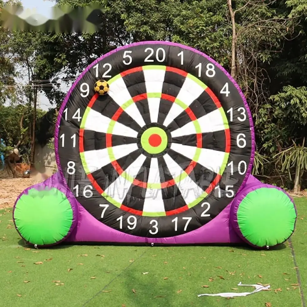 wholesale China supply crazy giant Soccer football kick inflatable dart board for outdoor dartboard target game