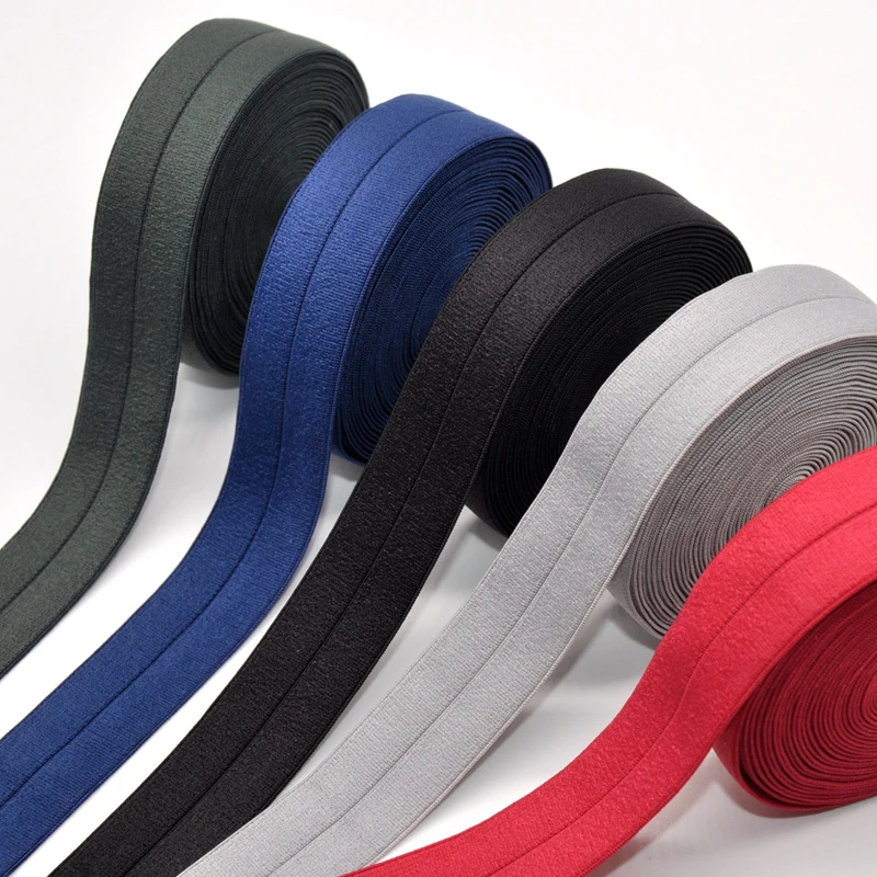 Wholesale Price Nylon Edge Binding Bias Tape Fold Over Elastic Sewing Thread Elastic Side Band Garment Accessories