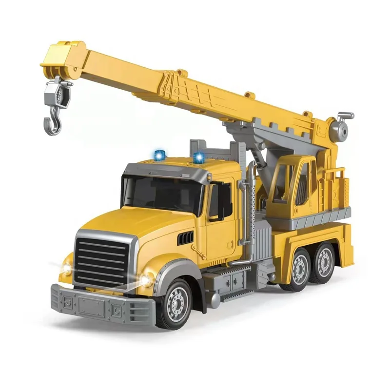 2.4G RC crane truck toy 1:24 remote control engineering truck toy for child