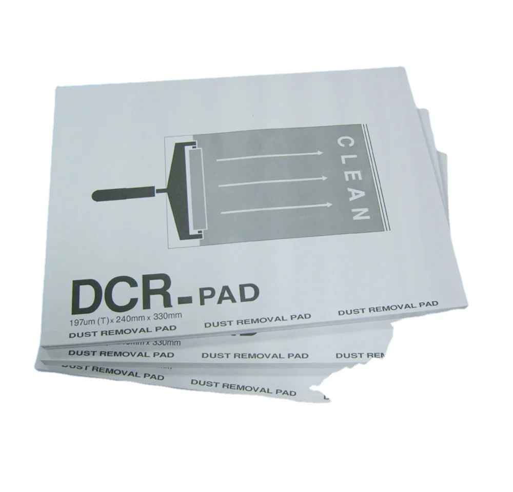 Adhesive Paper Cleaning Dust Removal DCR Sticky Paper Pad