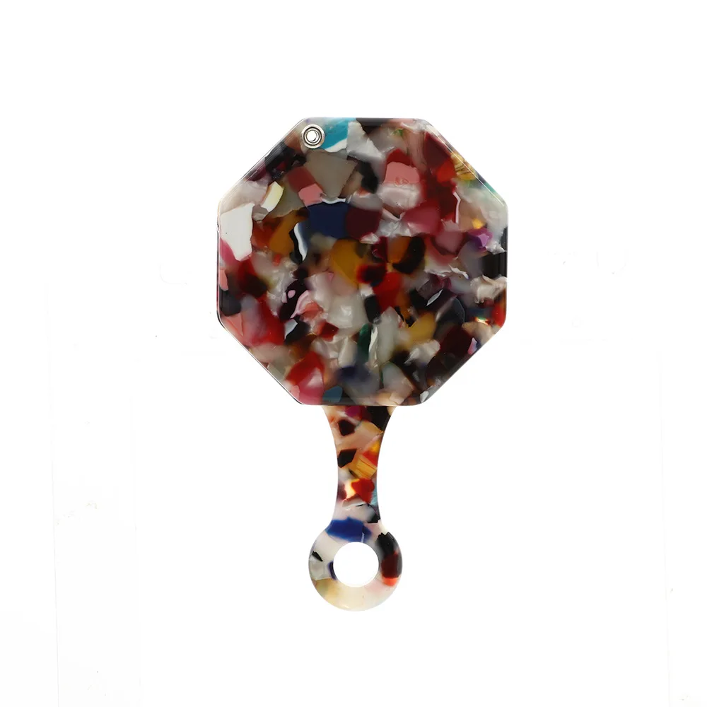 Promotional Gift Makeup Mirror Vintage Beauty  Travel Pocket Mini Portable Handheld Makeup Mirror