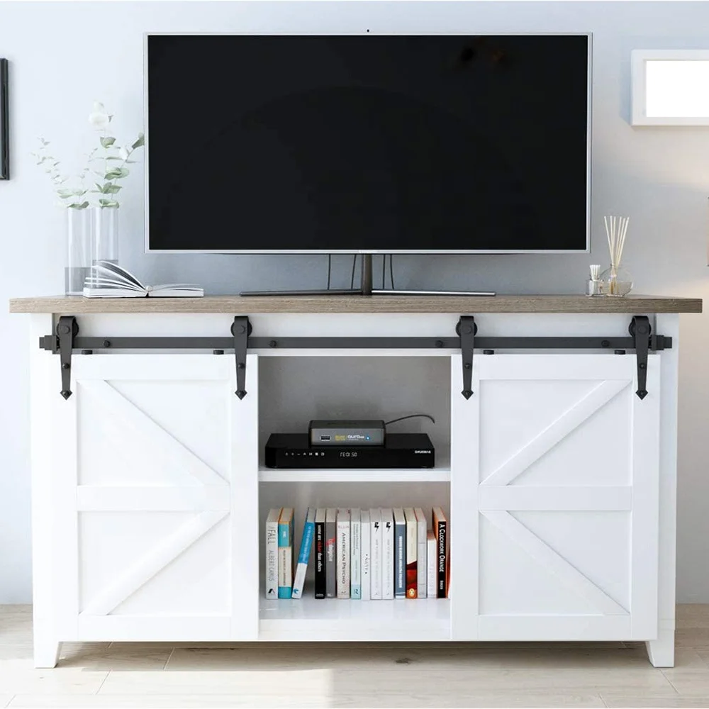 Wholesale Antique Tv Cabinet Table with Storage Rack Wooden Console Home Office Furniture Living Room Cabinets TV Stands Modern