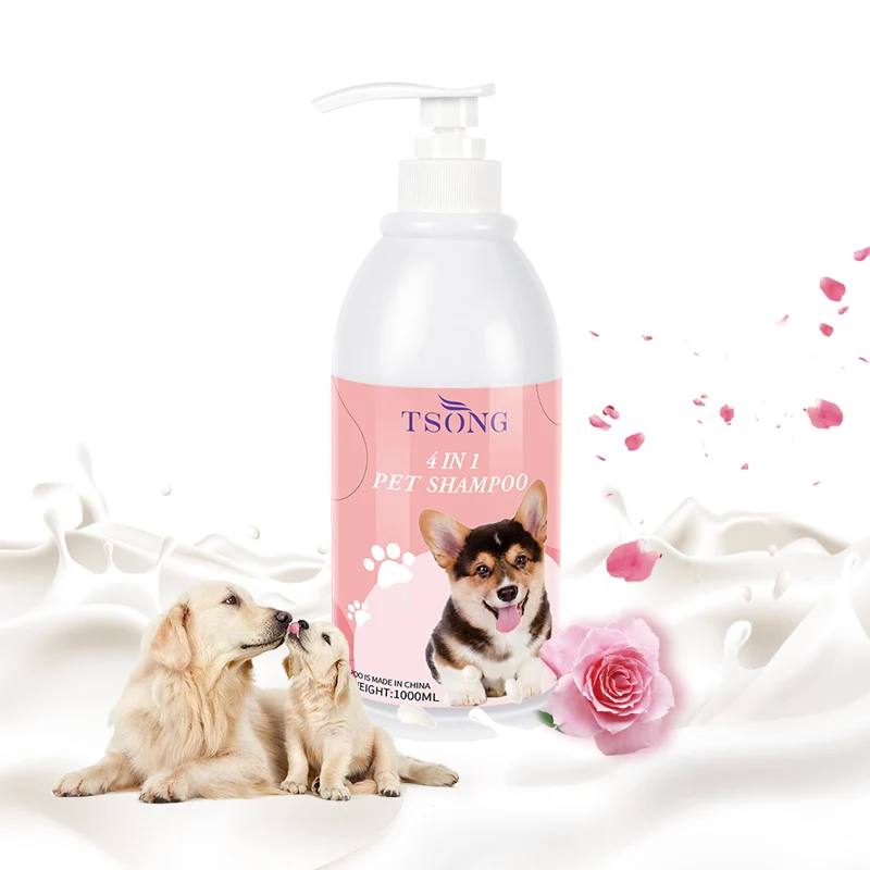 Tsong 1L Dog Soap Bathing Grooming Pet Shampoo