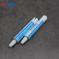Factory Price OEM Aluminum Adhesive Glue Tube Custom Empty Cosmetic Soft Squeeze Tube