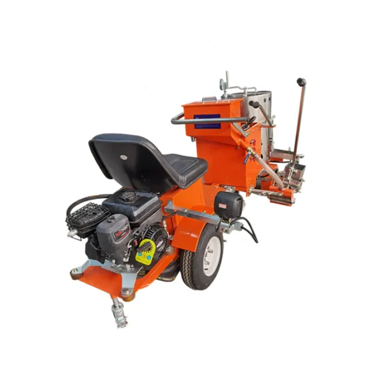 Automotive Double Cylinder Hot Melt Road Line Marker Marking Machine Thermoplastic for Making Traffic Signs