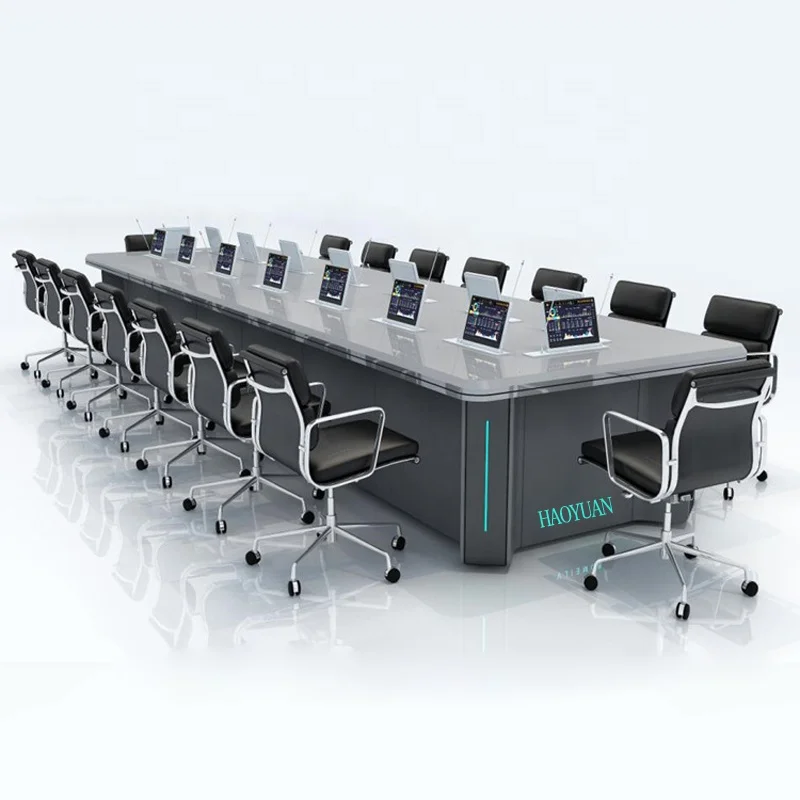 Оптовая продажа современный дизайн многофункциональный офисный стол для совещаний интегрированный конференц-зала по заводской цене встречи компании