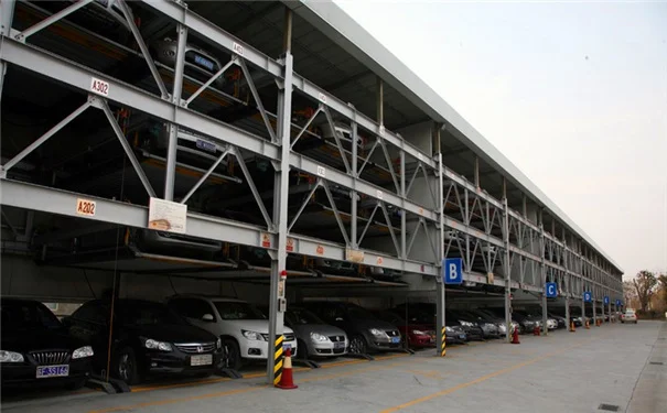 Prefabricated steel structure frame garage/car parks