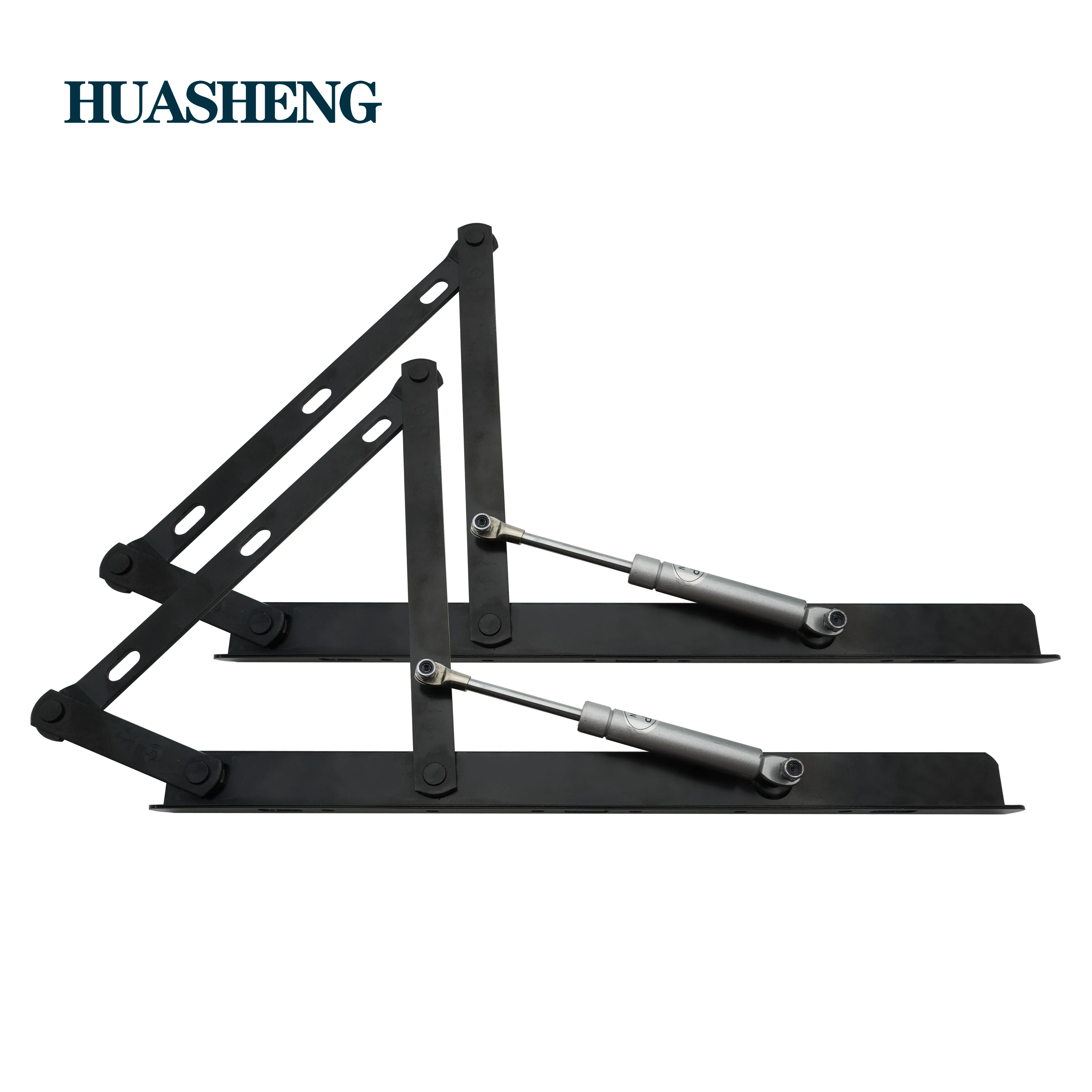 Bed Sofa Hydraulic Lift up Mechanism Black Metal Parts bed fittings Bed Lift Frame Transformer Small hinges mechanism