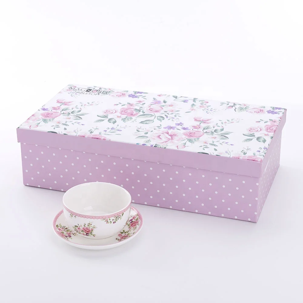 New products porcelain bone china coffee cup and saucer sets ceramic Arabic