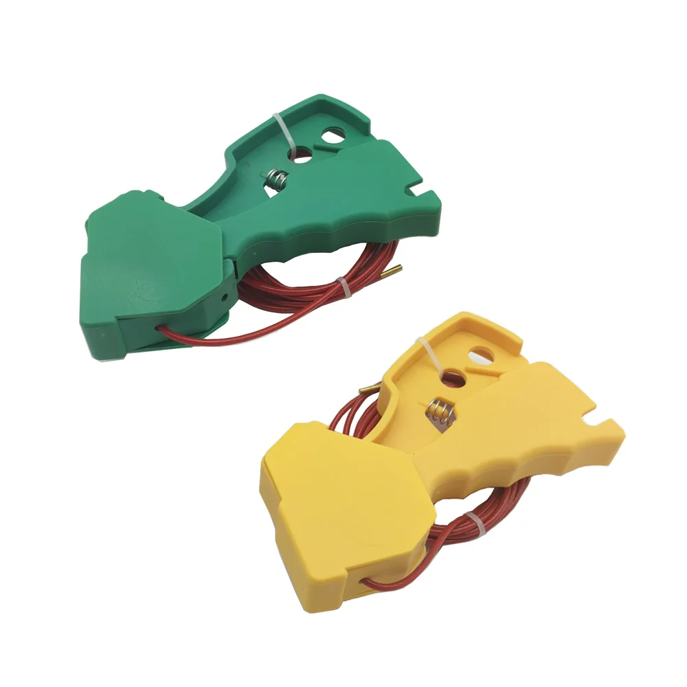 Adjustable Universal Length 2.4m Steel Security Cable Lock, Long Cable Wire Lockout