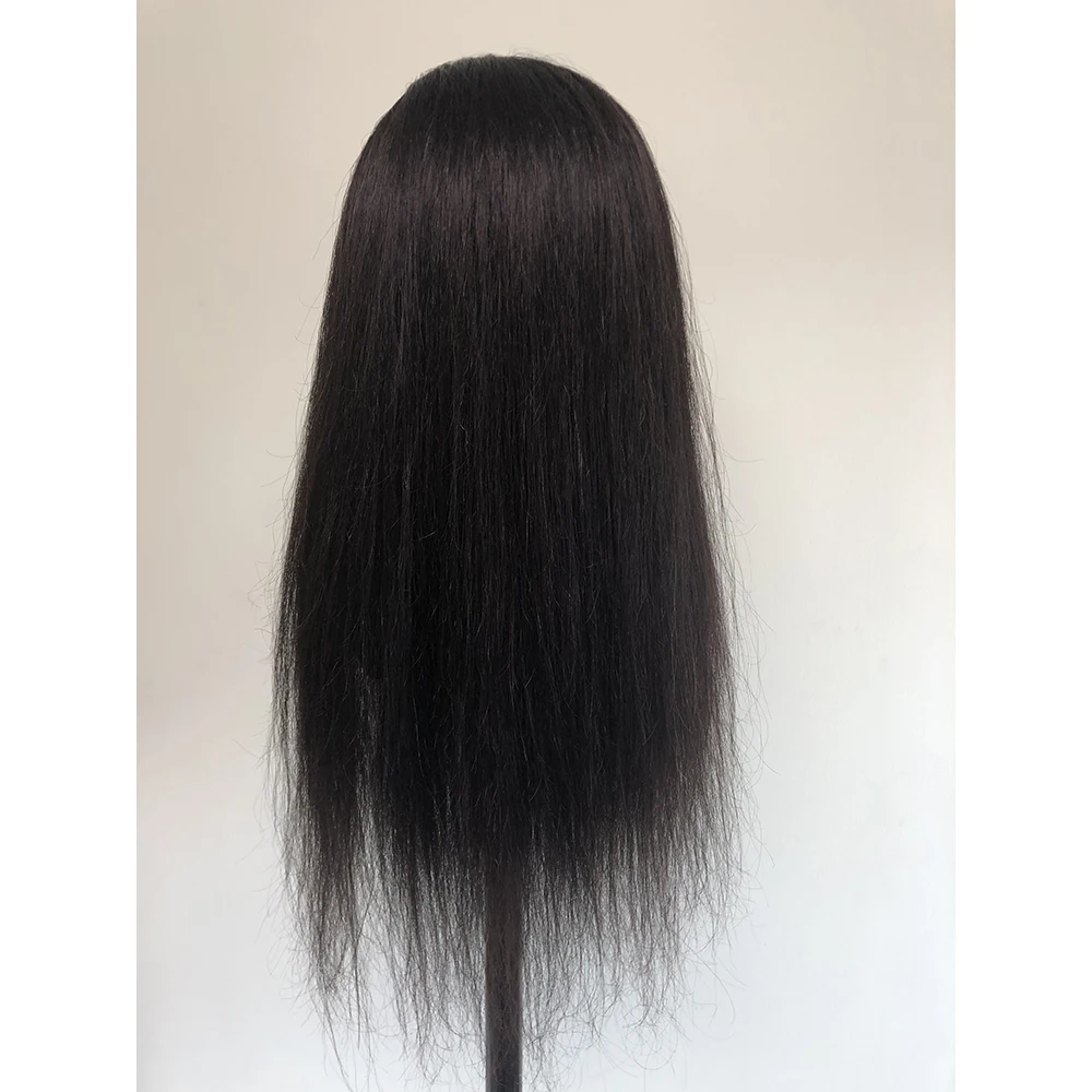 American African  face darker skin  Human Hair  mannequin training head