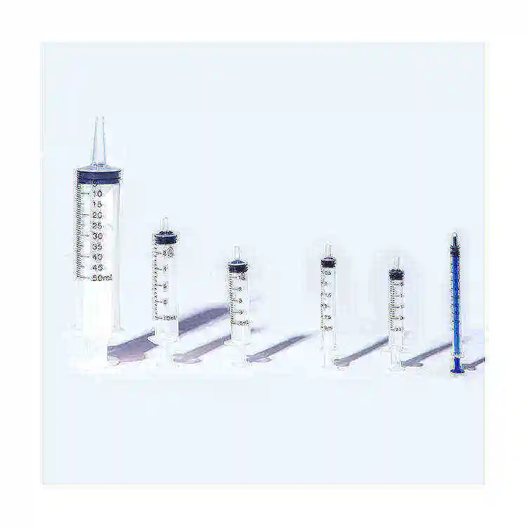 Manufacturer china wholesale medical injection human animal use disposable sterile syringe with hypodermic needle