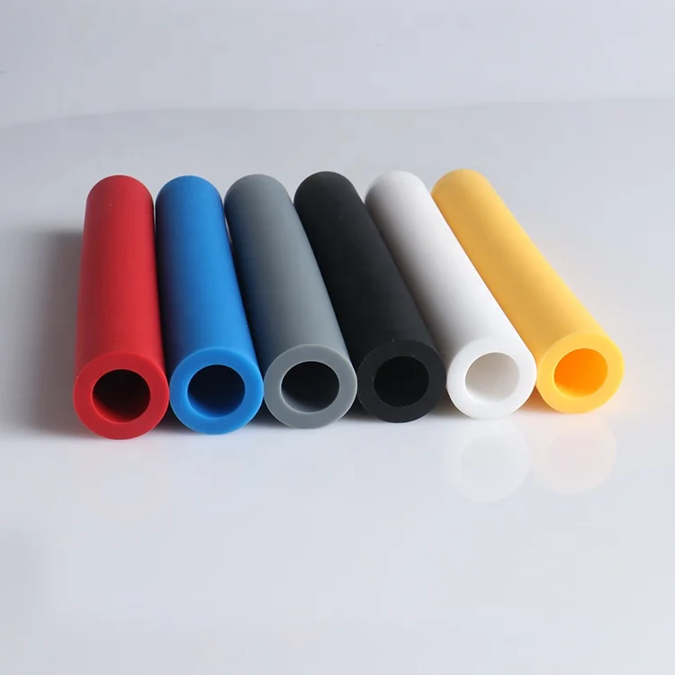 Rectangular tube colored rubber high temperature hose silicone tubing