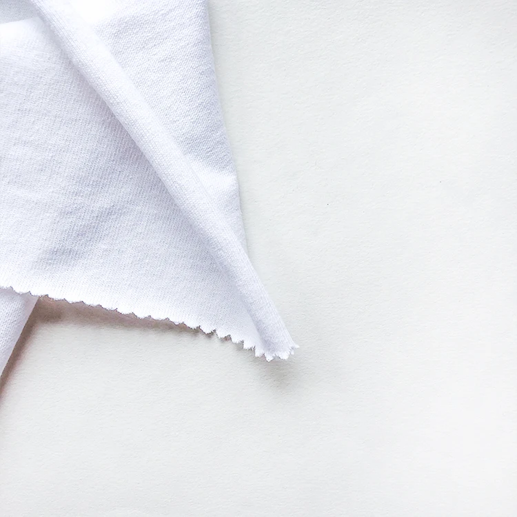High Quality Eco Friendly 100% Cotton Fabric T Shirts Cotton Fabrics For Baby Clothing Wholesale