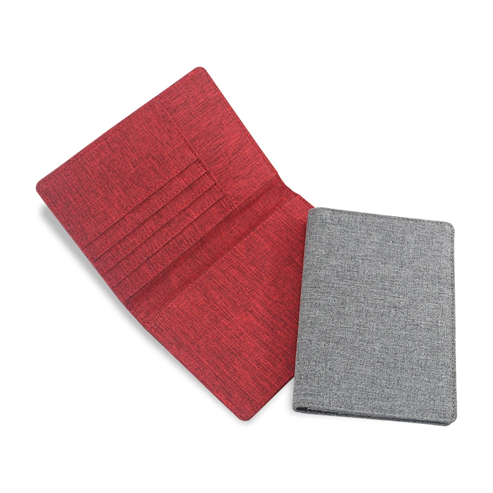 Wholesale Custom leather Cover  Card Holder Wallet Case Passport Holder