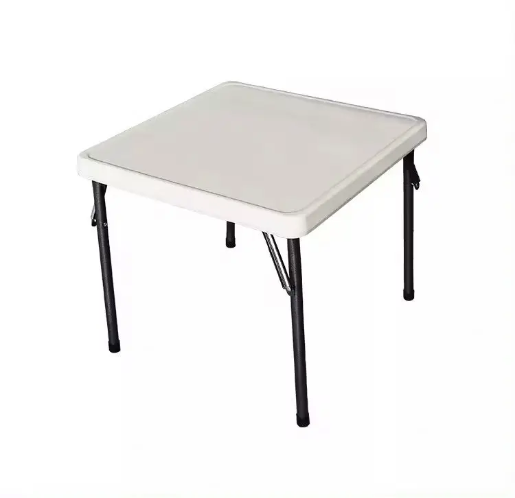 Custom simple design outdoor recycled modern study plastic activity table for kids
