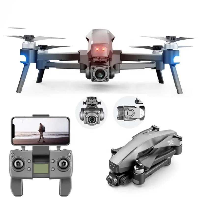 4DRC M1 Pro 2 drone 4k HD mechanical 2-Axis gimbal 4K HD Camera 5G Wifi Brushless supports TF card distance 1.6km pro 2 m1 drone