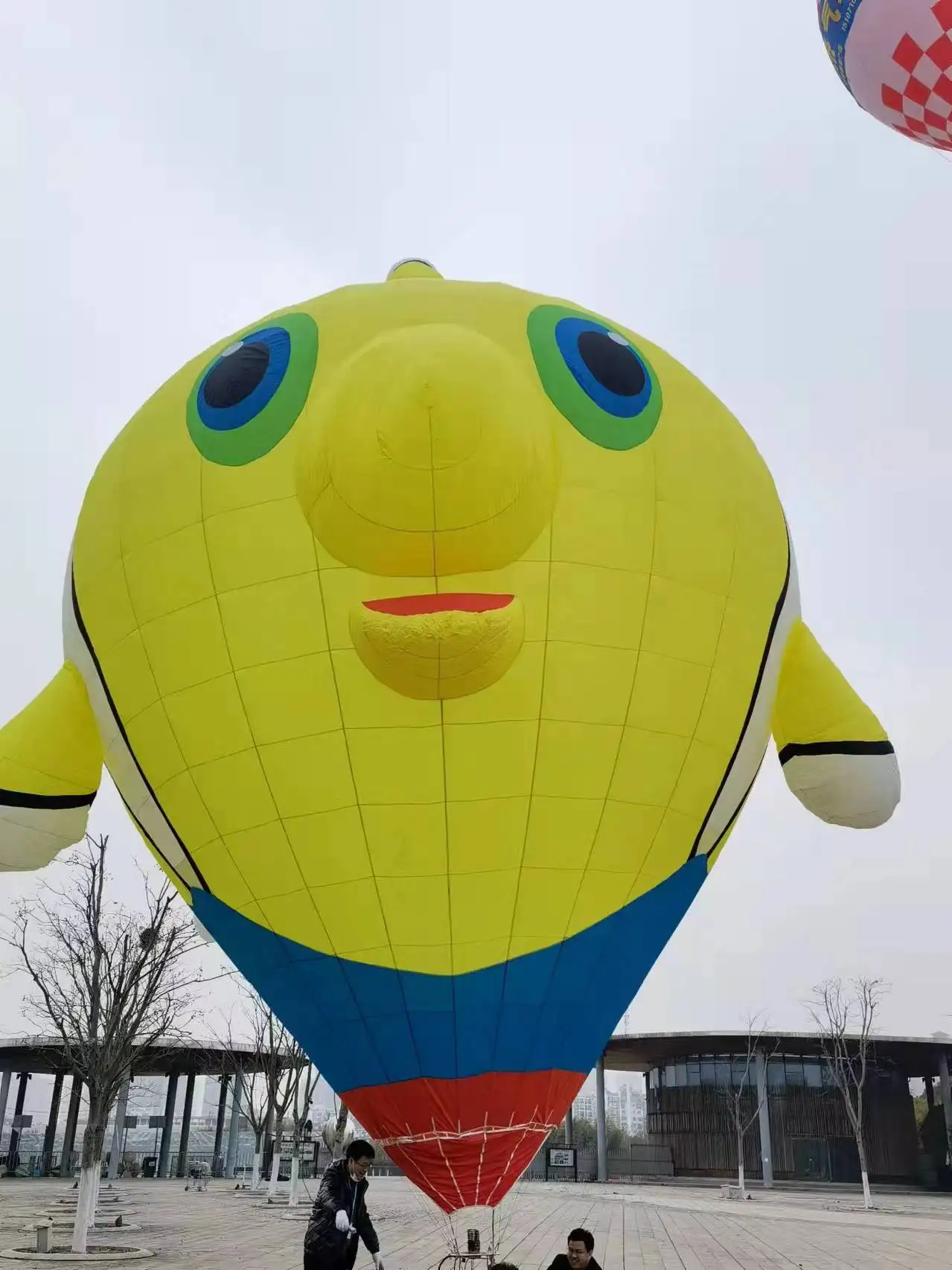 Customized shape, color, size, logo, hot air balloon  Hot Air Balloon    Support video phone factory inspection