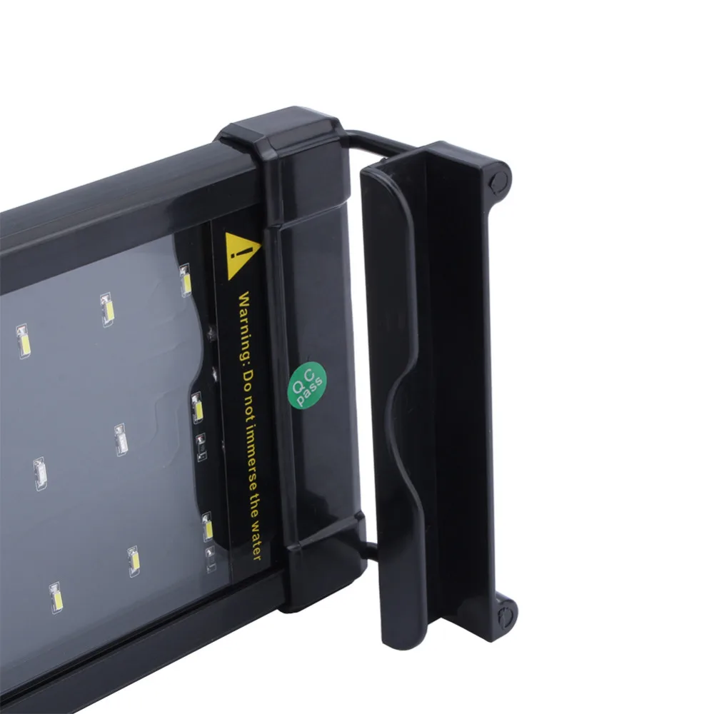 60cm Ultra-thin White and Blue Fish Tank LED Aquarium Plants Light with Extendable Brackets