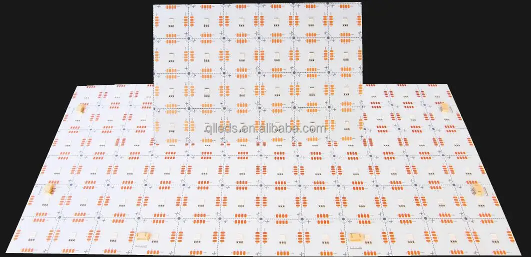 Custom RGB Light Panel Back Light Counter ONE LED cut RGB RGBW RGBTW led sheet light SMD5050 high quanlity panel factory sell