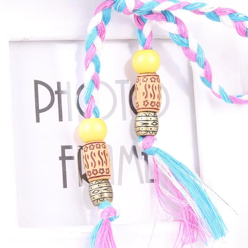 Korean style all-match dress knotted decorative belt Ladies woven belt