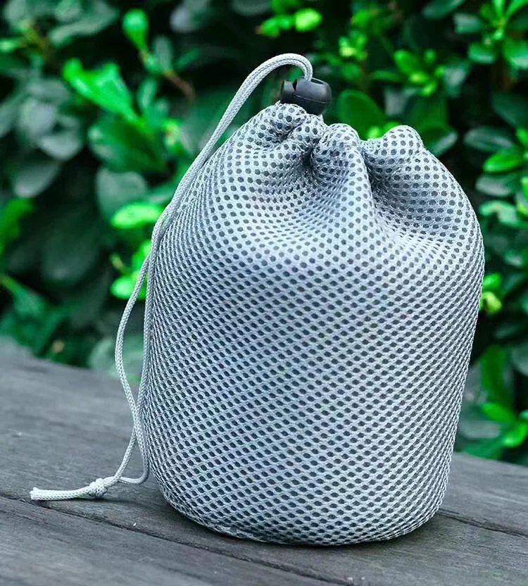 Titanium outdoor portable hanging pot folding handle tableware set for picnic kitchen camping hiking  cookware garden