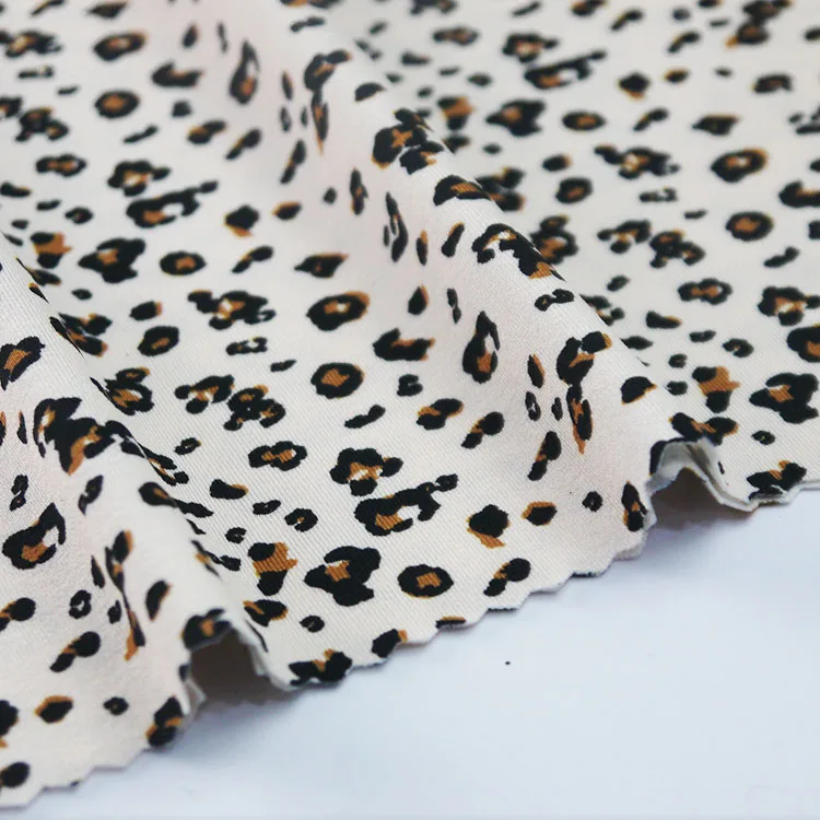 Fashion 80%nylon 20%spandex spots design swimsuit printed fabric