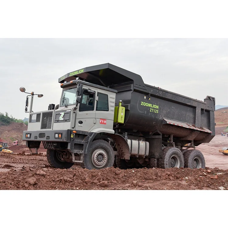 Zoomlion 80Ton High Performance Mining Dump Truck ZT125 For Sale