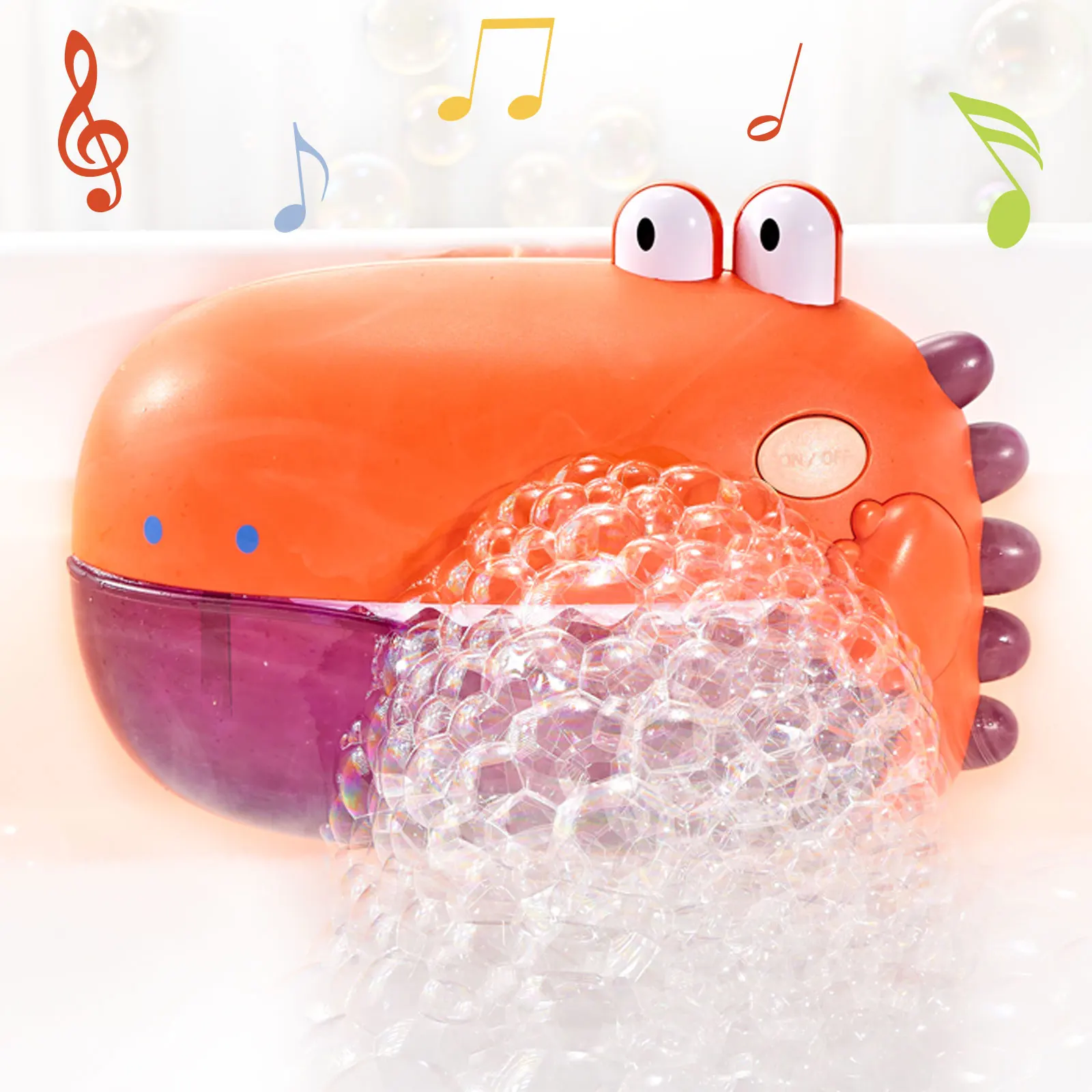 XST Bathroom Bathing Toys Dinosaur Music Bathtub Bubble Machine Blowing Bubbles Kids Dino Bubble Bath Toys