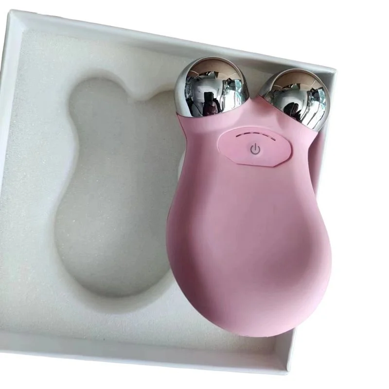 3D Face Roller  Anti Aging  Massage Tool  Microcurrent Face Lift Beauty Instrument Tightening Remover Wrinkle Metal Face Roller