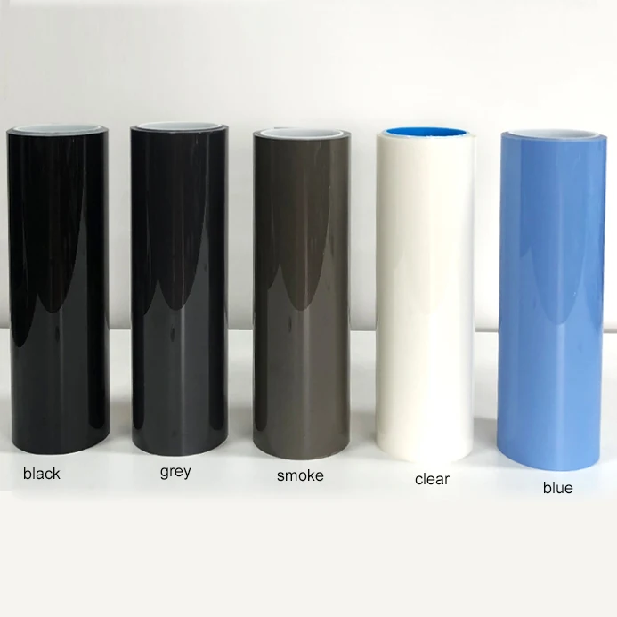 5 Years TPH TPU PPF Car Lamp Tinting Auto car stickers TPH Light Black Tinted Headlights Driving Head Lamps