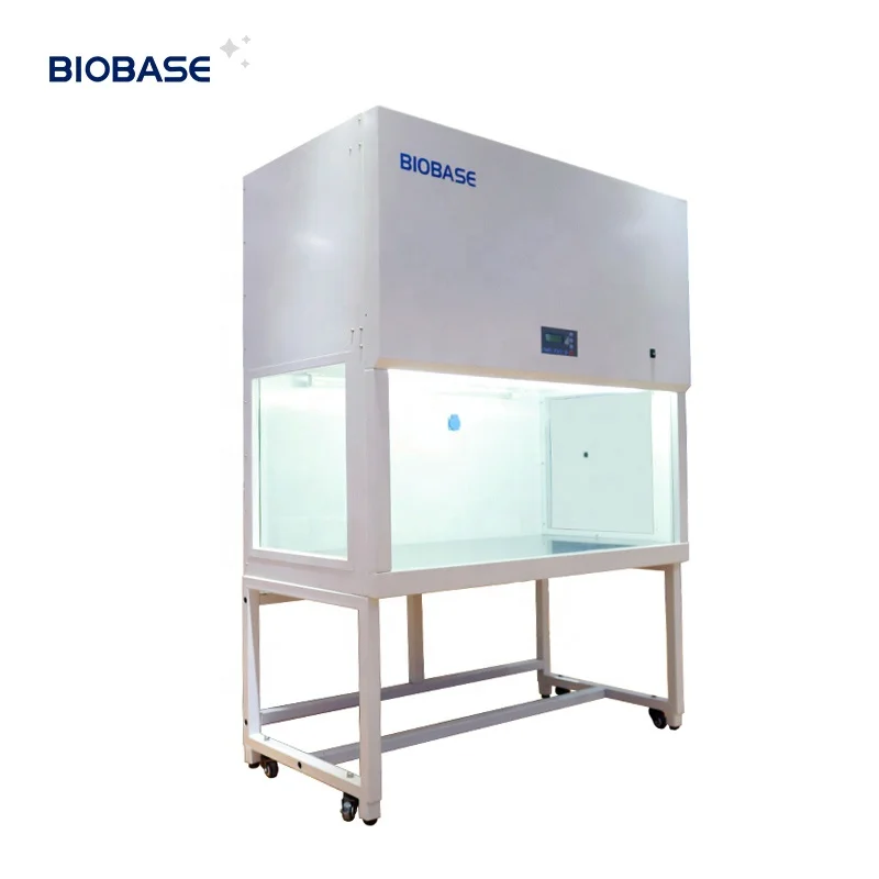 Biobase CHINA Laboratory Laminar Flow Cabinet with LCD display UV lamp biosafety work bench for lab