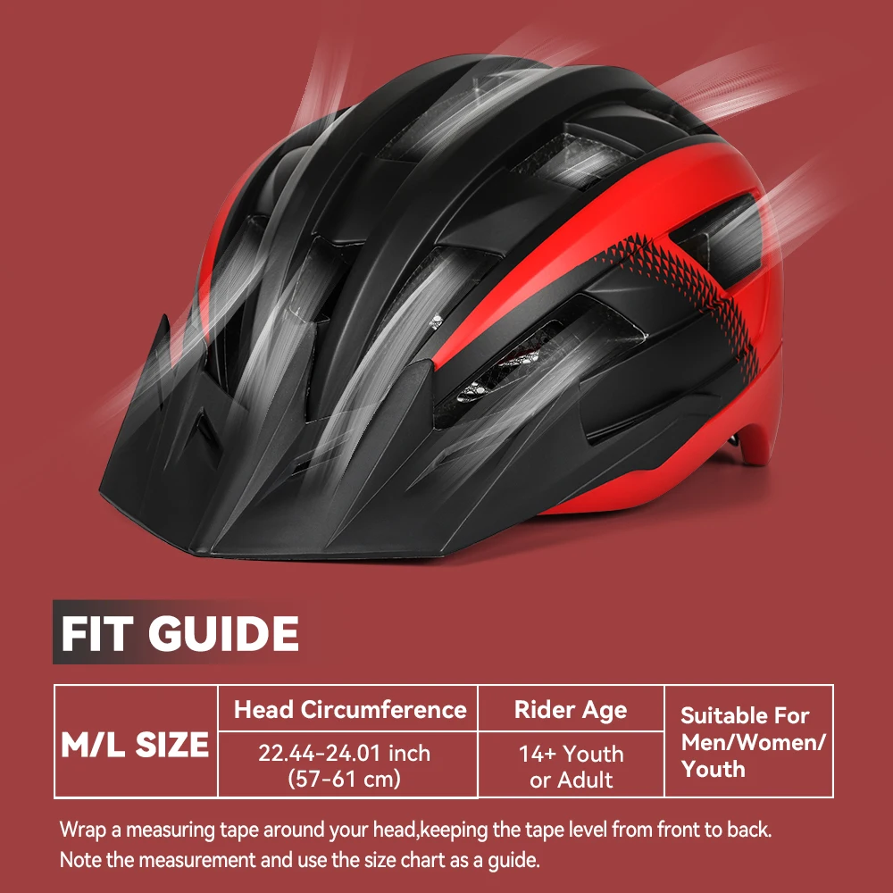 FUNWICT OEM racing bike helmet half face shield goggle bike helmet riding safety visor led light women men adult riding helmet