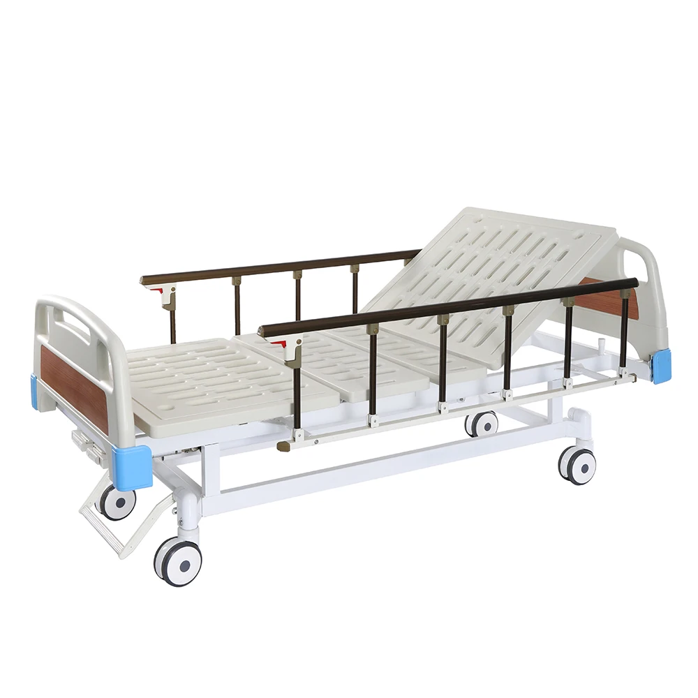 Оптовая продажа с фабрики, ручная двухфункциональная кровать для кормления, многофункциональная медицинская кровать для пожилых людей, Больничная кровать для пациентов