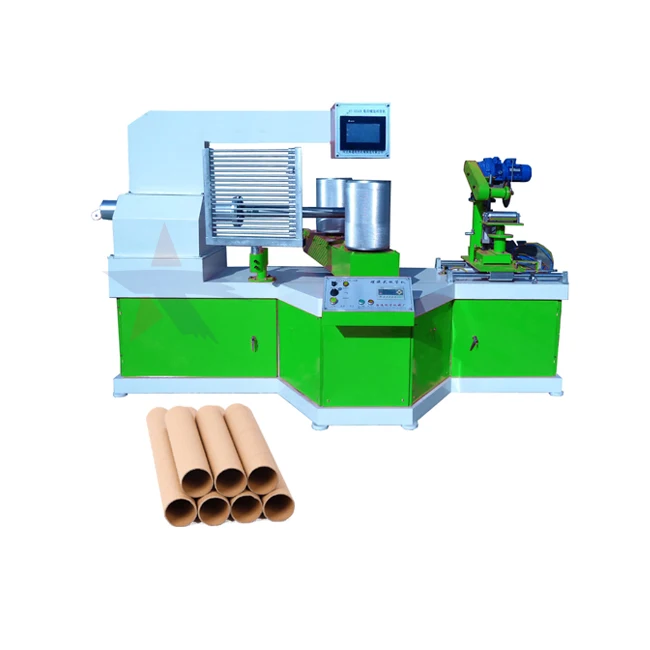 Multi-cutters Multi knives Spiral Cardboard Paper Tube Core Winding Making Production Machine
