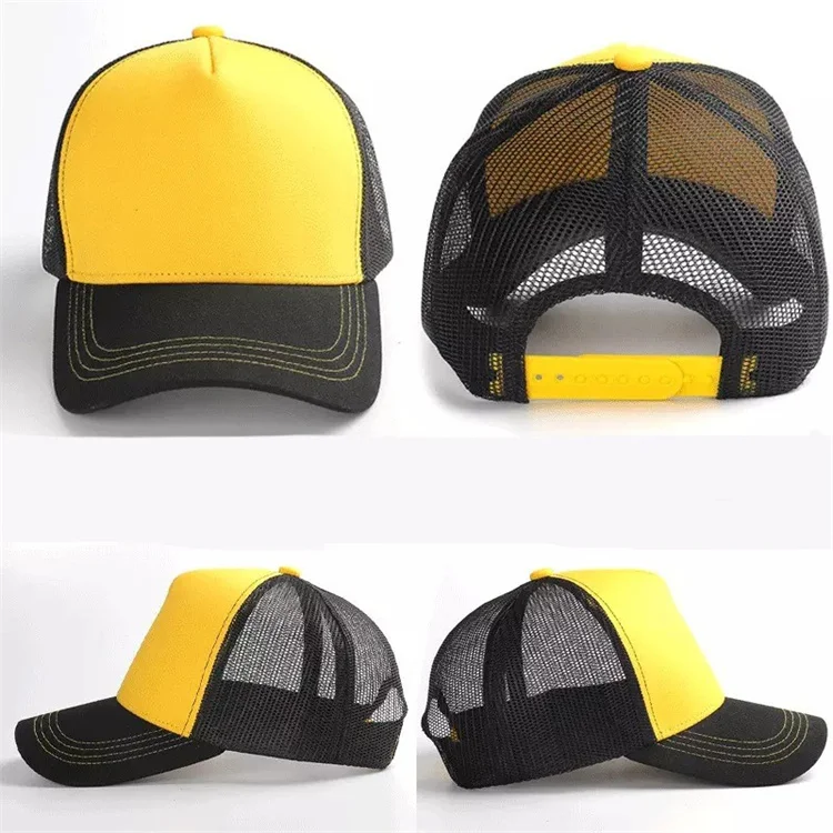2024 New Arrivals Fashion Embroidery Anime Baseball Cap With Mesh Foam Hat Trucker Cap Custom Logo