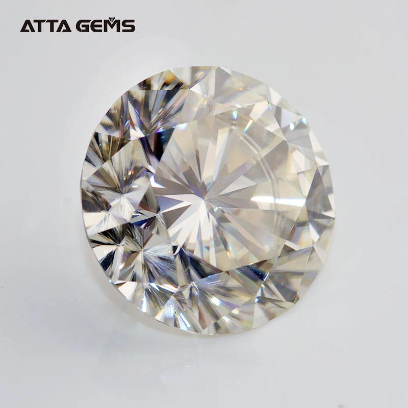  Высококачественный бриллиант с муассанитом D color VVS1 GRA Cut Loose Moissanites 1 карат белый