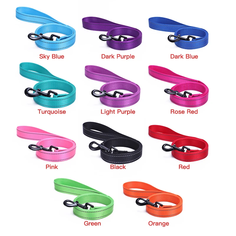 11 Colors Nylon Pet Dog Leash